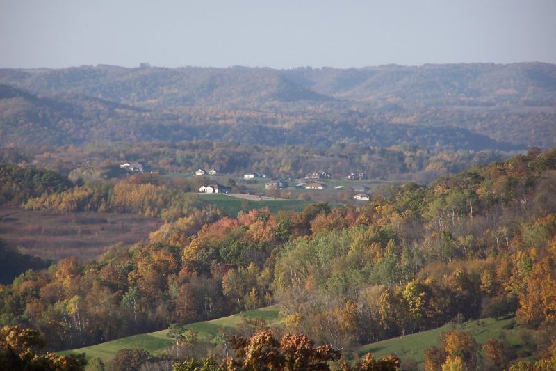 Another view of the valley, zoomed in a little.
