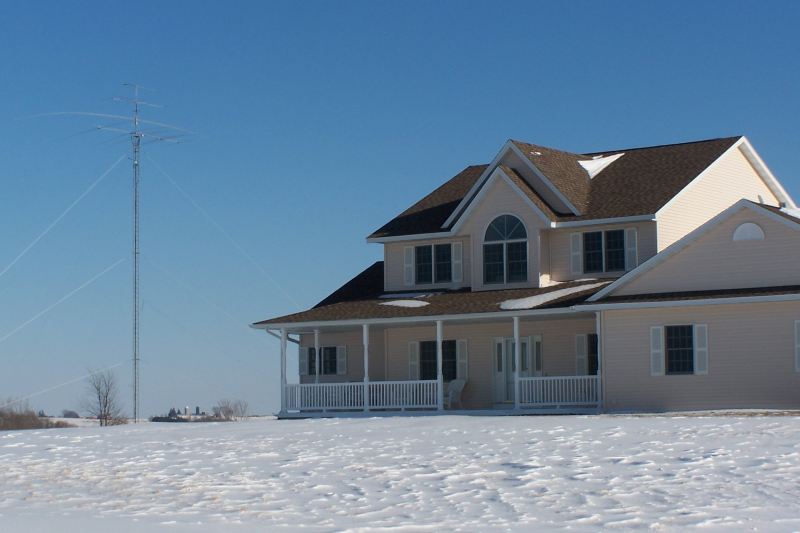 Antennas all functional 2m-160m, just in time for winter!