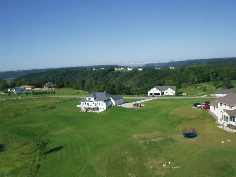 View from the tower, to the SW