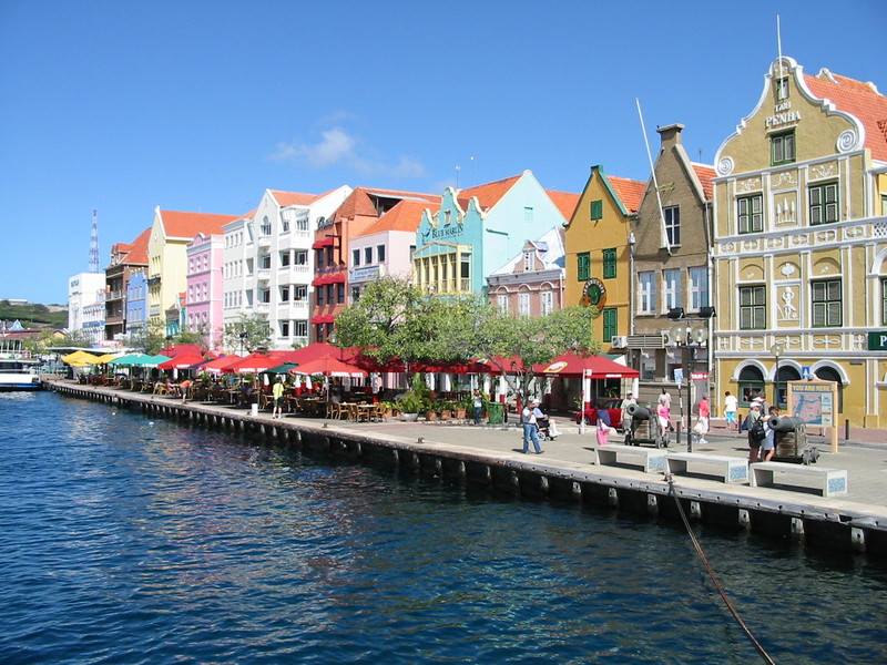 Punda waterfront, Willemstad, Curacao