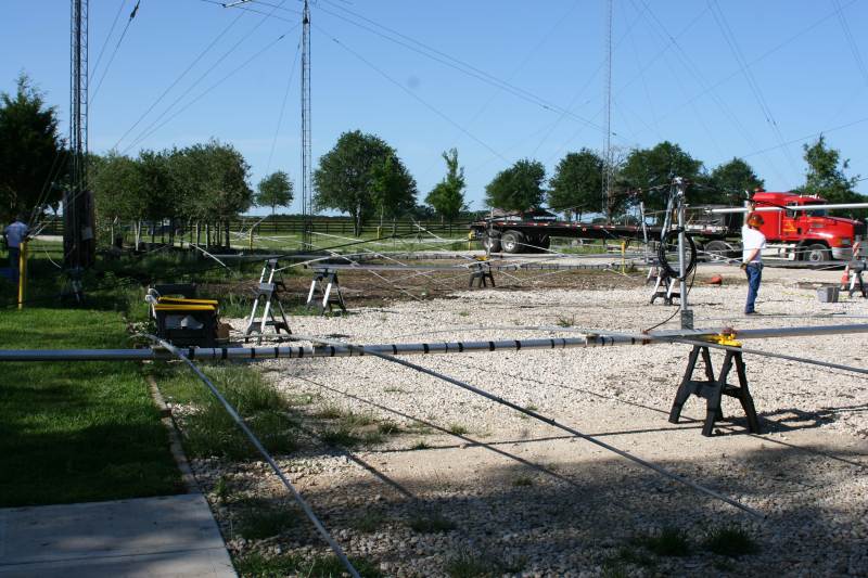 The 20M 195' tower is on the extreme left.  Just beyond the tower is....