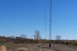 22.5 Foot Chrome Moly Mast from Array Solutions... Going UP!