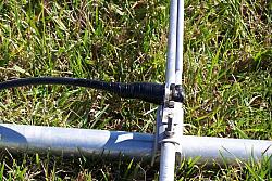 Mastic and Scotch Super 33 will attempt to keep the water out of the 6 meter beam feedpoint.