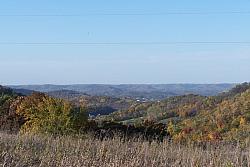 View of the valley to the Northwest.  Beautiful fall day in Wisconsin !!!