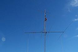 C4XL on the Tram Line going up the tower.