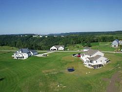 View from the tower, to the WSW