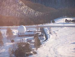 Aerial view of the National Weather Service ARX in La Crosse, WI