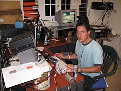 NP4Z running 40m at start of CQWW CW 2006