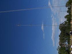 Top of 20M stack with 7 ele 15 mounted on top at 200'