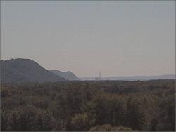 View to the south at 90'. Can see Genoa power plant.