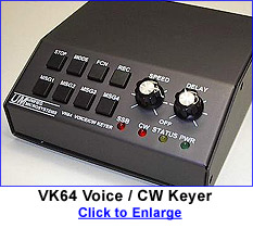 VK64 Voice CW Keyer - Click to Enlarge