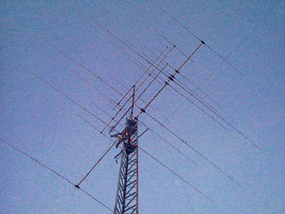 Looking Up At Antennas